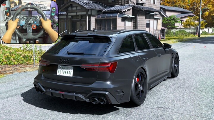 5000块的G29方向盘能驾驭RS6 Avant吗？FH6弯道挑战