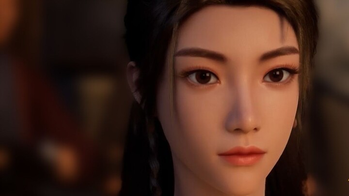 เปรียบเทียบก่อนและหลังการปรากฏตัวของ Chen Qiaoqian ในภาพยนตร์รีเมค 8 ตอนของ "The Legend of Mortal Cu