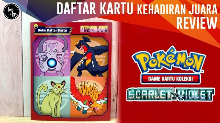 [ REVIEW ] Buku Daftar Kartu Pokemon ポケモン Kehadiran Juara Pikachu ピカチュウ Trading Card Game Book