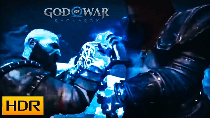KRATOS VS THOR IN GOD OF WAR RAGNAROK l HDR