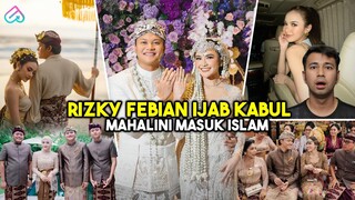 MAHALINI RELA MUALAF DEMI CINTA! Inilah 7 Fakta Menarik Pernikahan Mahalini dengan Rizky Febian