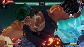 KOF15　チャンピオンvs覇者　世界１位ラルフの馬乗りバルカン