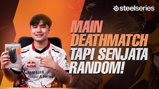 MAIN DEATHMATCH TAPI SENJATA RANDOM? APAKAH BISA? - REVIEW STEELSERIES PRIME WIRELESS