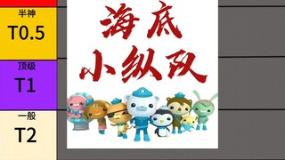 评价海底小纵队战力排名