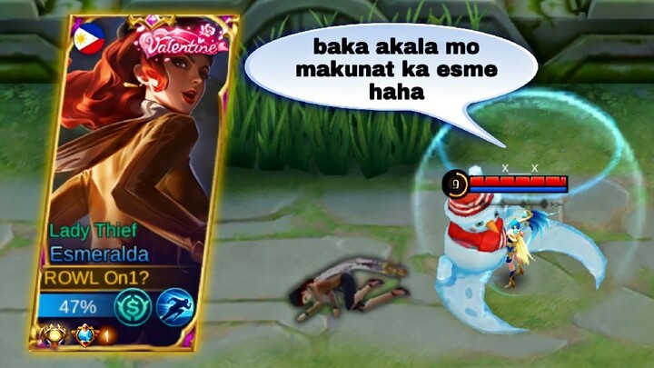 DON'T UNDERESTIMATE MY ESMERALDA!! SENIOR LUNOX | MLBB