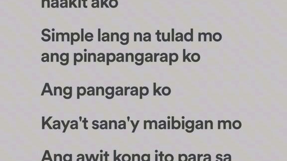 Simpleng Tulad mo By Daniel Padilla