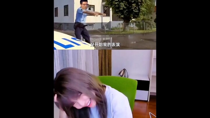 当周姐看“芜湖机关枪”41秒时蚌埠住了