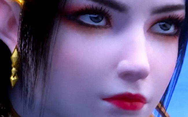 Nữ hoàng Douzong hùng vĩ Medusa thật yếu đuối trước mặt Xiao Yan.