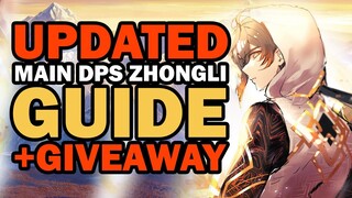 MAIN DPS ZHONGLI BUILD +GIVEAWAY | SECRET OP ZHONGLI BUILD YOU ABSOLUTELY MUST TRY! [GENSHIN IMPACT]