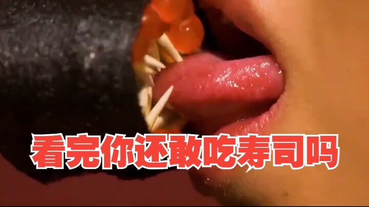 Bạn có còn muốn ăn sushi sau khi xem video này không?