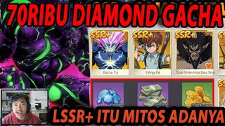 🔥🔥70RIBU DIAMOND GACHA!! LSSR DI PRIVATE SERVER ITU MITOS [MEMORIES] - ONE PUNCH MAN:The Strongest