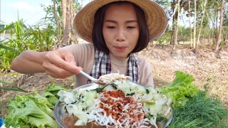 หัวไก่ซาวน้ำปลาร้านัว เผ็ดๆนัวๆ ฟ้าวๆฝนสิตกฮำหัว18/เมษายน/64