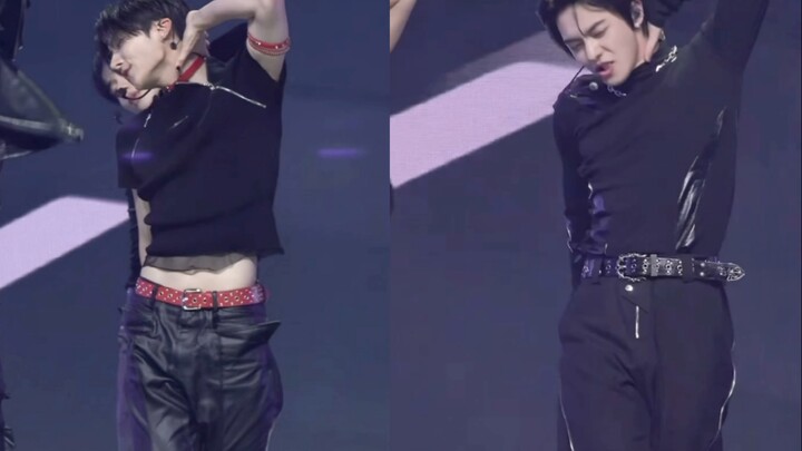 Perbedaan suhu antara tarian grup pria dan grup wanita