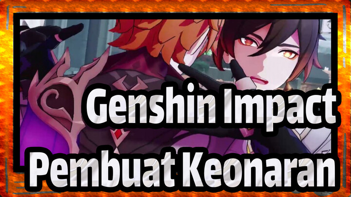 [Genshin Impact | MMD] Pembuat Keonaran - Tartaglia & Zhongli