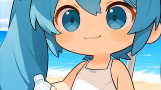 初音与海