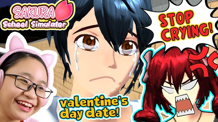 Sakura School Simulator Gameplay - Some Guy Ruin Valentine's Day Date??