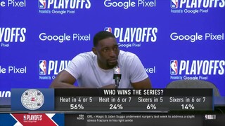 Bam Adebayo on Herro: “He’s become one of top scorers. Doing what he does, he makes it look easy.”