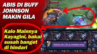 WASPADA JOHNSON Abis DI BUFF, JADI BISA KAYAGINI - Mobile Legends