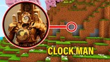 What's inside Clockman's secret base in Minecraft?
