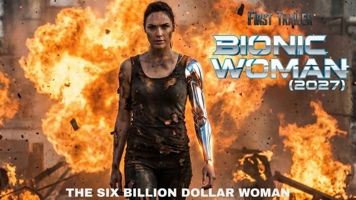 BIONIC WOMAN (2027) - Gal Gadot - Concept Trailer- The Six Billion Dollar Woman