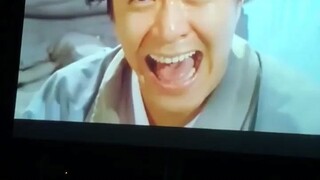 A Taiwanese couple are fans of Stephen Chow. This is their wedding ceremony.