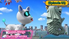 Super Wings Electric Heroes (Episode 03) Robot Dog Ramp