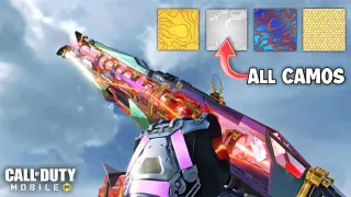 Mythic AK-47 Radiance with all Completionist Camos | CODM