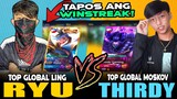 NXP 2.0 RYU [Top 1 Global Ling] vs. THIRDY GAMING [Top 1 Global Moskov] ~ Mobile Legends