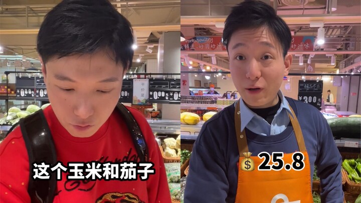 When you buy groceries in Shanghai for five years