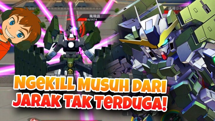Cara Zabanya NgeKill Musuh dari Jarak Tak Terduga! - Gundam Supreme Battle