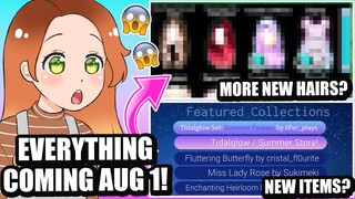 EVERYTHING COMING IN THE NEW UPDATE ON AUGUST 1ST! 🏰 Royale High ROBLOX