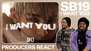 PRODUCERS REACT - SB19 I Want You Reaction