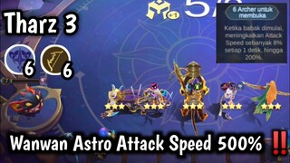 Tharz Skill 3 ARCHER + ASTRO Combo Counter Nature Spirit Eva dan Kaboom | Magic Chess Bangbang