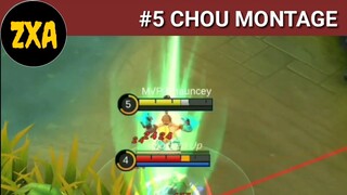 #5 CHOU MONTAGE | ZuiXua | MOBILE LEGENDS |