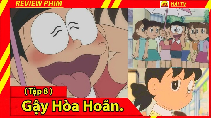 Review Phim Doraemon (Tập 8)/Những Chiếc Dù Kỳ Quái,Gậy Hòa Hoãn,Ông Bố Nobita Thật Tội Quá Đi.