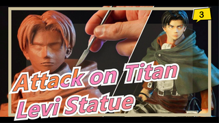 [Attack on Titan] Make a Levi Ackerman Clay Statue / Dr. Garuda_3