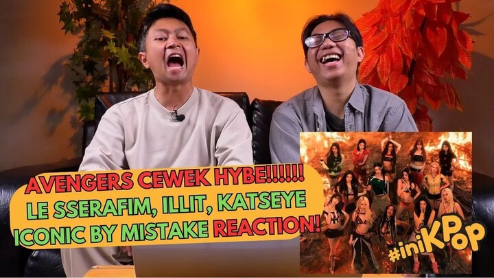 LE SSERAFIM x ILLIT x KATSEYE - ICONIC BY MISTAKE MV REACTION