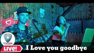 I love you goodbye | Celin Dion - Sweetnotes Cover