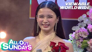 All-Out Sundays: Sofia Pablo, isinayaw ng kanyang 18 ROSES sa AOS stage!