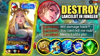 KADITA DESTROY LANCELOT IN RANK GAME!! 🔥 | KADITA BEST BUILD 2022 | TOP GLOBAL KADITA GAMEPLAY