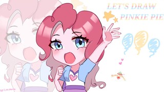 SPEEDPAINT PINKIE PIE 🧁 equestria girl