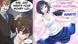 My Hot Book Worm Classmate Confessed To Me & I Thought She's After My Money But.. (RomCom Manga Dub)