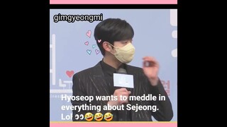 #Business proposal #Ahnhyoseop #Kimsejeong #Hyojeong 💏 💫 🔐 💕 #So cute 😆😅😌💕