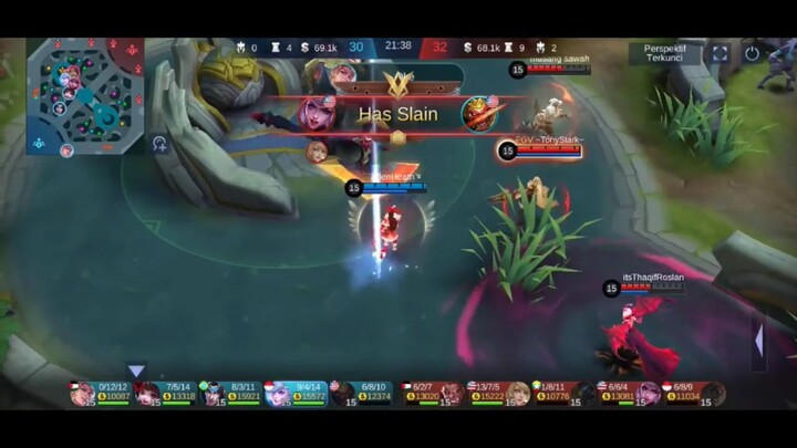 perjuangan Miya ketika dapat Core Tolol, |Mobile Legends
