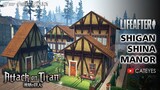 LifeAfter-🏡How to build Shiganshina House 💥 ATTACK ON TITAN Village Manor Design Tutorial No Formula
