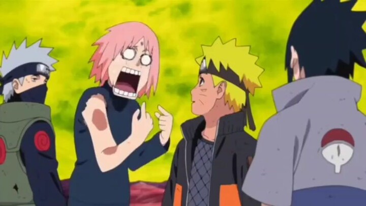 Naruto shipudden sakura marah marah