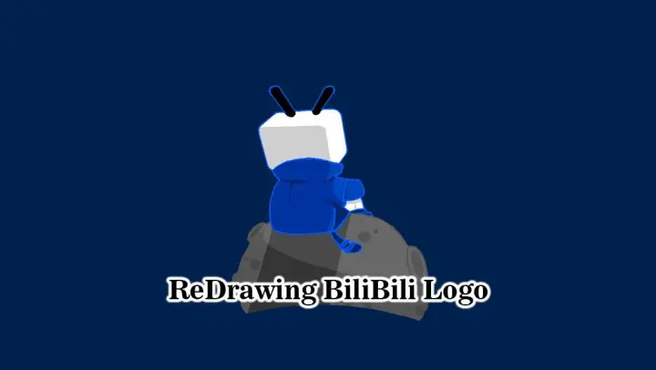 Speed Drawing BiliBili Logo