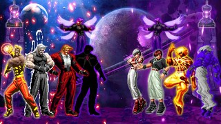 Rugal Team VS Chris Orochi Team | M.U.G.E.N.