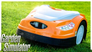 Automating My Garden Was a Good Idea Until \\ Garden Simulator Gameplay