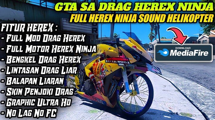 Download GTA SA Full Mod Drag Race Herex Liaran Terbaik 2022 || GTA SA DRAG